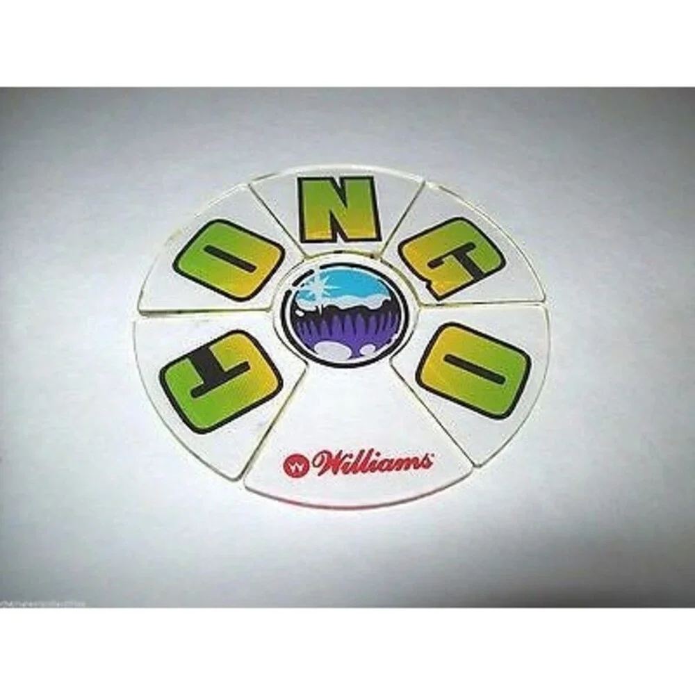 Williams CONGO Original 1995 NOS Pinball Machine Plastic Promo 6 Piece Puzzle